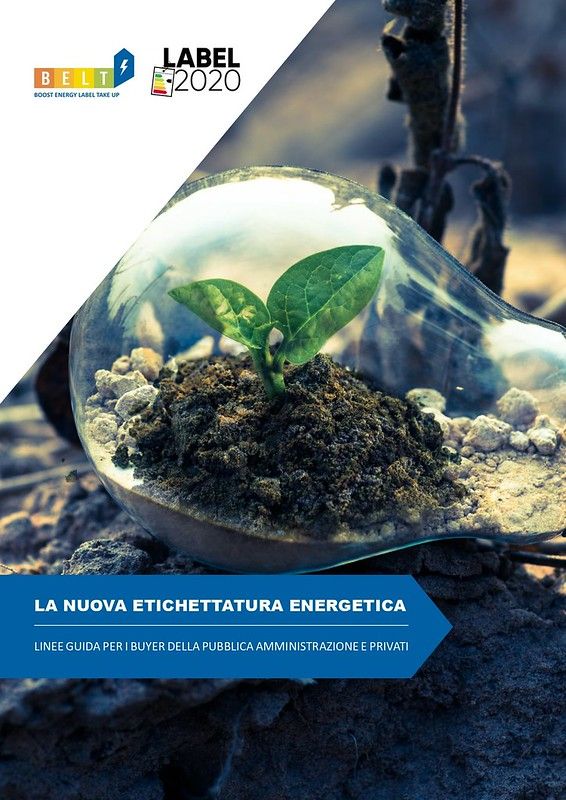 Nuova etichettatura energetica: pubblicate le linee guida Belt/Label 2020