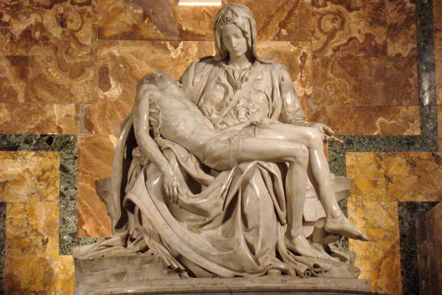 La Pietà di Michelangelo