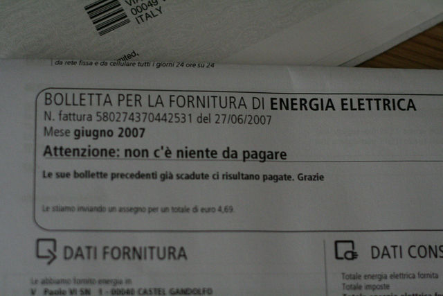 Sconti sulle bollette: solo il 30% dei potenziali beneficiari ha richiesto il bonus