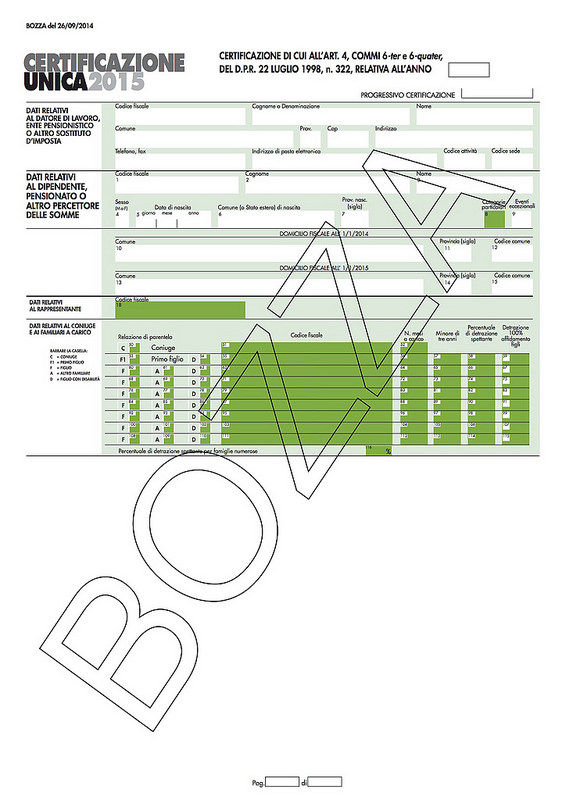 Dichiarazioni 2015 (730, 770, Iva) e Certificazione unica 2015: modelli e istruzioni