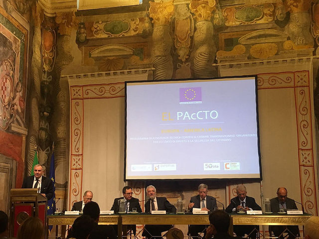 Programma EL PAcCTO per la cooperazione internazionale nella lotta alla criminalità organizzata