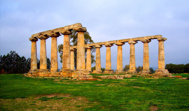 L'area archeologica di Metaponto