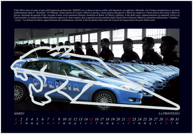 Il nuovo calendario della Polizia di Stato.
Incassi devoluti all'UNICEF